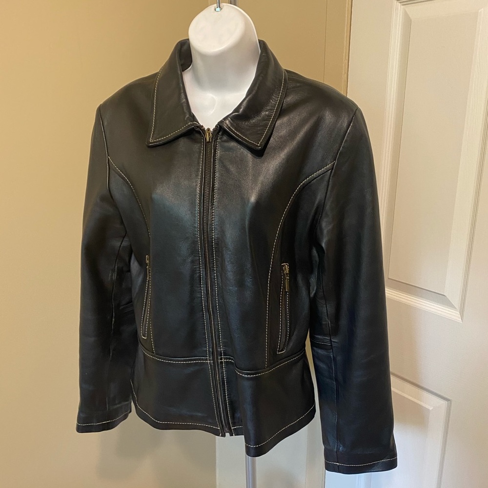 Authentic leather jacket - Picture 3 of 6